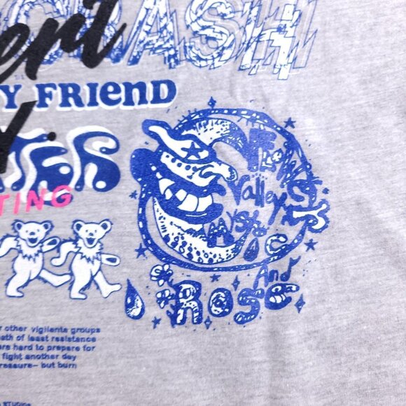 Testprint Bruce Lee Grateful Dead collage graphic tee - Picture 5 of 7